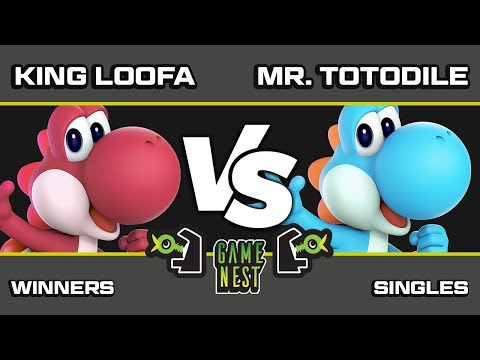 Game Nest Smash It Up: King Loofa (Yoshi) vs Mr. Totodile (Yoshi) - Winners Round 1