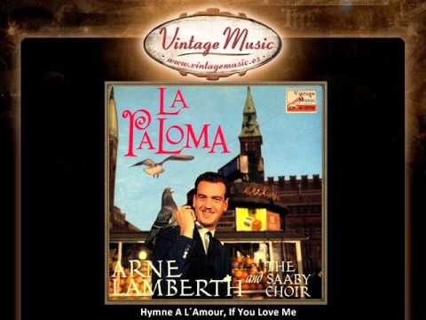 Arne Lamberth - Hymne A L´Amour, If You Love Me (VintageMusic.es)
