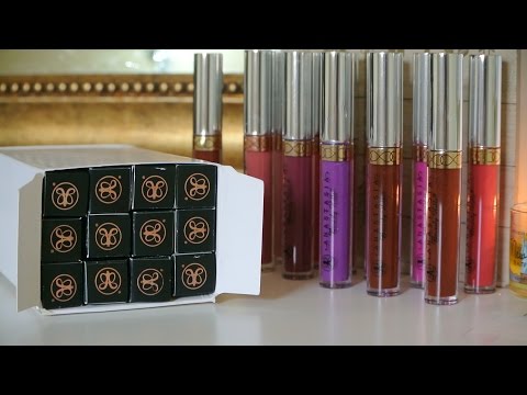 Anastasia Beverly Hills Liquid Lipstick Dupes Swatches GIVEAWAY