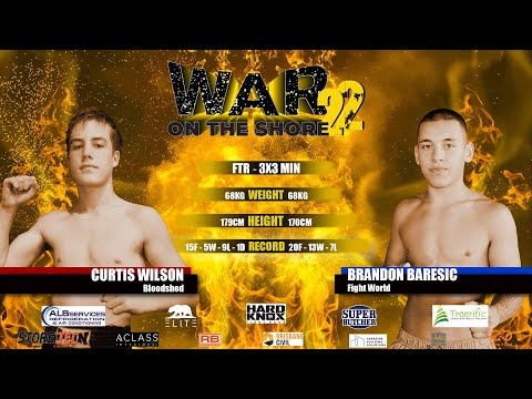WOTS22 - Fight 9 - Brandon Baresic vs Curtis Wilson