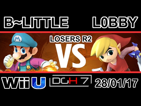Don't Get Hit 7 - B~Little (Mario) vs L0BBY (Toon Link, Luigi) - Losers R2