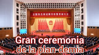 Gran ceremonia en Pekín, ya se acabó!