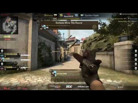 Outlaws.GG CeRq with 3 AWP kills on Overpass #CSGO #Stream #HLTV #eSports