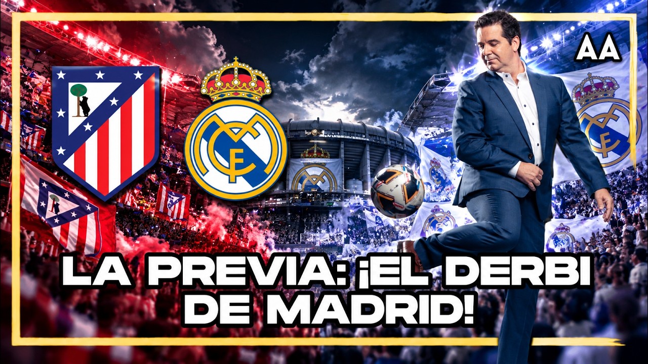 ¡DERBI DE MADRID! Atlético vs Real Madrid: ¿Quién manda en la capital? | Andrés Agulla