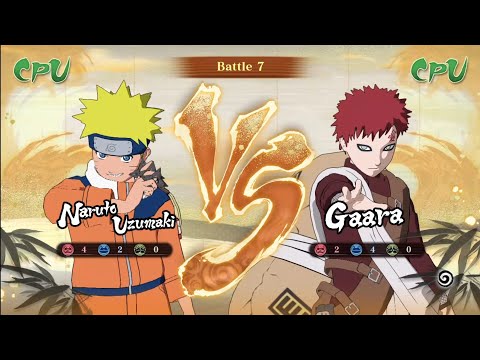 NARUTO VS GAARA | NARUTO X BORUTO ULTIMATE NINJA STORM CONNECTIONS | VORTEX⚡️