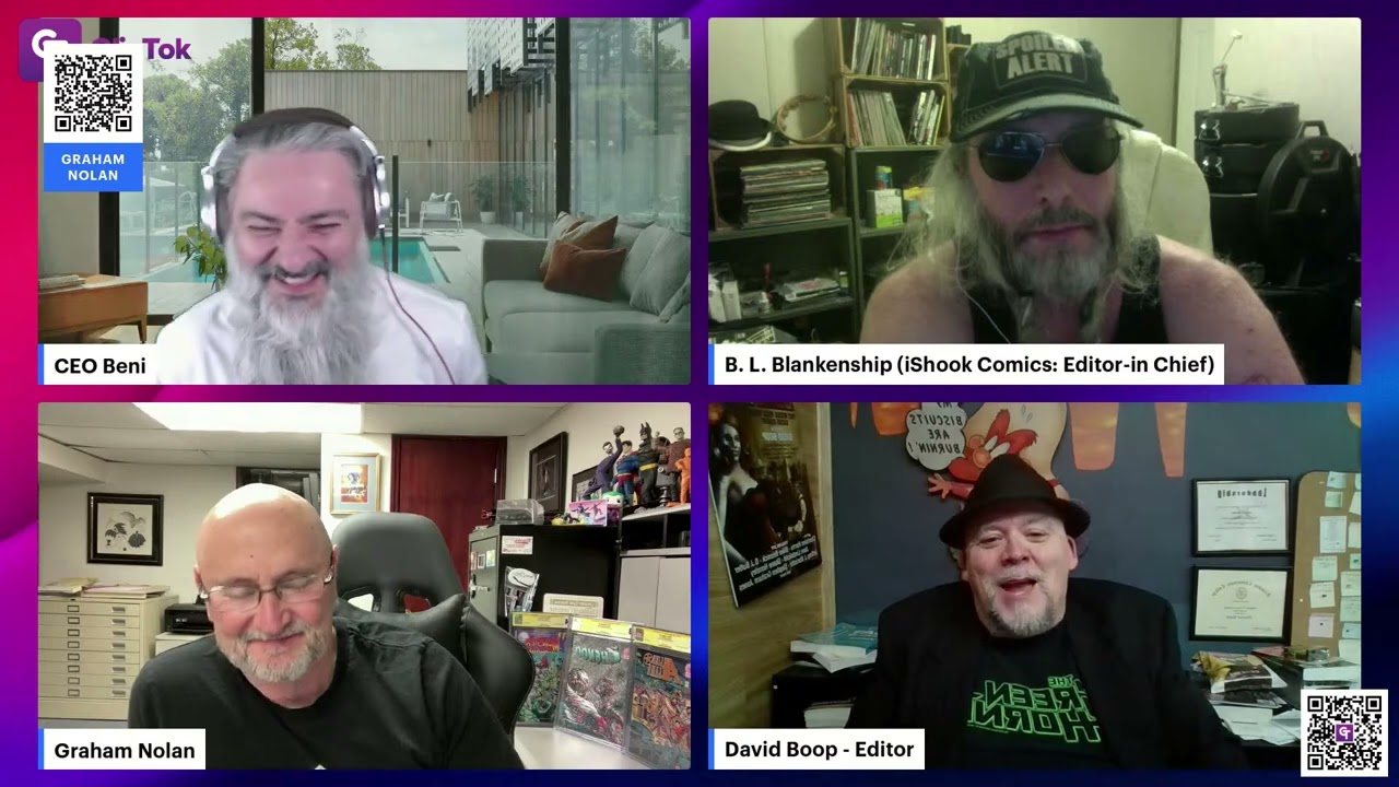 iShook Comics Podcast w/ Graham Nolan & David Boop