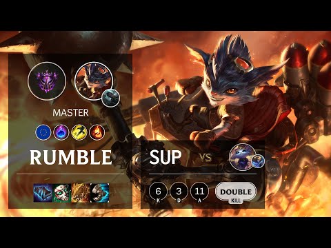 Rumble Support vs Yuumi - EUW Master Patch 10.15