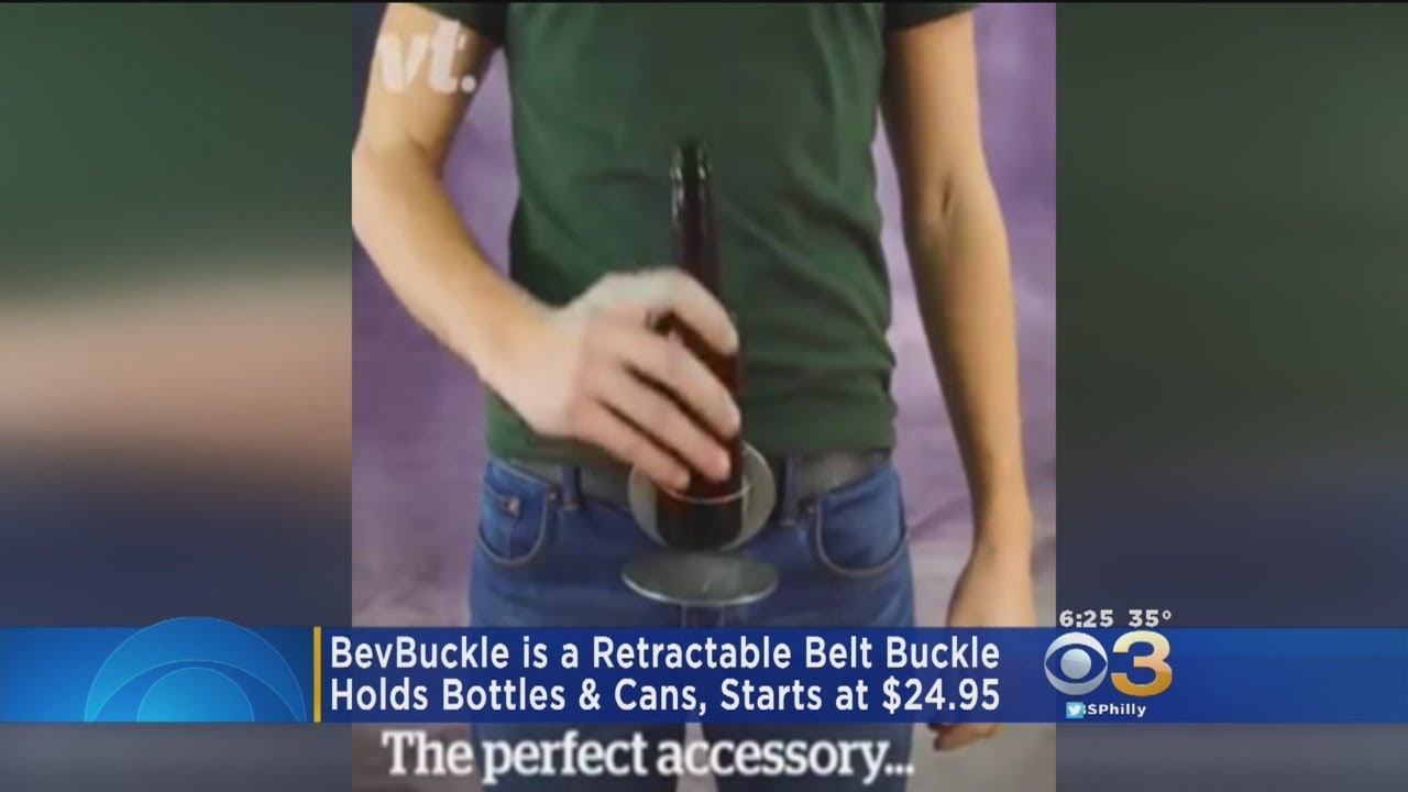 There's A Belt Buckle That Can Hold Your Pants And Beer
