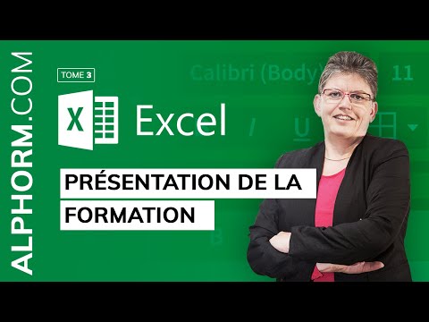 Présentation de la formation EXCEL 2016 initiation Présenter les données