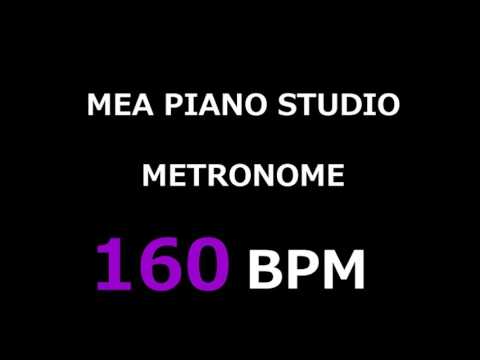 MEA Piano Studio Web Metronome 160 bpm