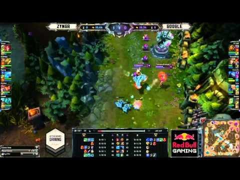 AHGL Google vs Zynga - Season 3 Week 1 - League of Legends
