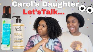 I Can't Believe How Much Product I Used! 😮 | Carol's Daughter Styling Day