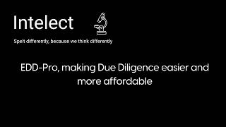 EDD Pro || making due diligence easier and more affordable || Intelect  || @intelectukhome9057