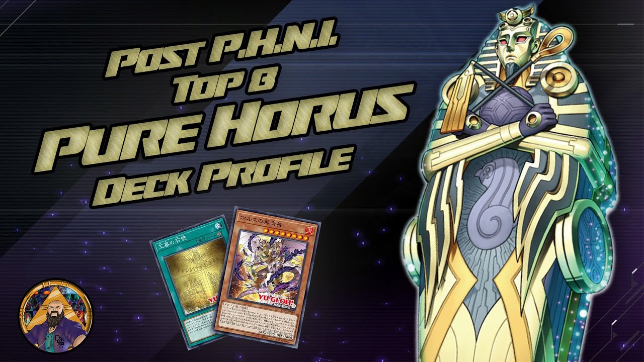 Yu-Gi-Oh! Top 8 Post PHNI Pure Horus Deck Profile ft Sterling Schneider