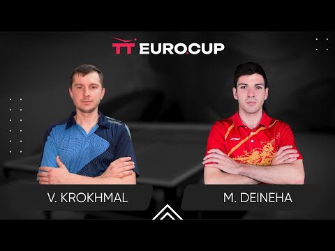 09:30 Vitalii Krokhmal - Maksym Deineha 07.04.2024 TT Euro.Cup Ukraine Master. TABLE 3