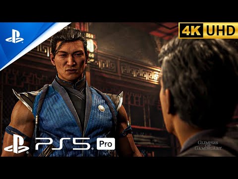 Sub-Zero Tells Smoke They Are Not Brothers Scene Cinematic 4K ULTRA HD PS5 PRO Mortal Kombat 1