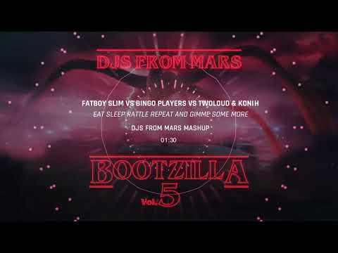 Fatboy Slim Vs Bingo Players Vs Twoloud - Eat Rattle Some More and Repeat (Djs From Mars Mashup)