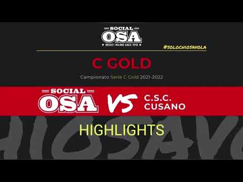 Highlights SocialOsa vs Cusano Mil. 29.01.2022