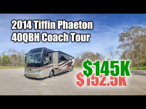 2014 Tiffin Phaeton 40QBH Motorhome Tour - FOR SALE by Owner in Bakersville, North Carolina