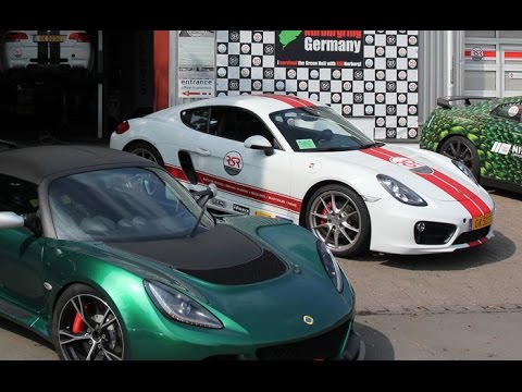 Lotus Exige V6 vs Porsche Cayman S review