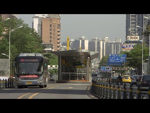 Sistema de ônibus traz regeneração para cidade provincial da RPC