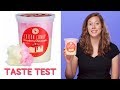 Strawberry Cheesecake Cotton Candy Taste Test