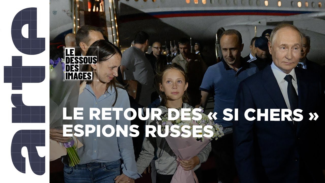 Russie : des agents très secrets accueillis par Poutine - Le dessous des images - ARTE