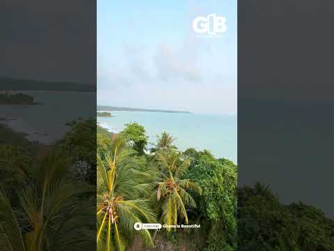 Driving Through Ghana's Rubber Plantations to Cape Three Points Lighthouse | Must-See Views