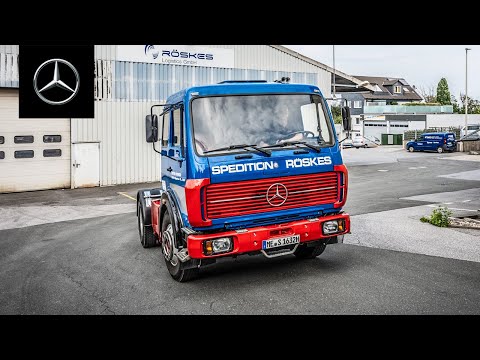 Peter and his NG 1632 | Mercedes-Benz Trucks