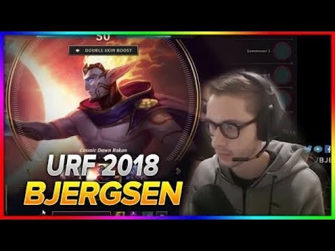 TSM Bjergsen URF 2018 - Rakan vs Veigar - Mid - Season 8 Patch 8.13