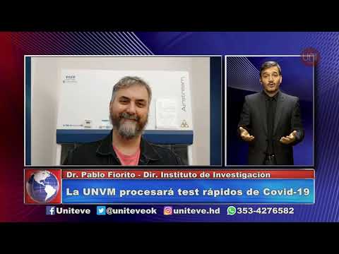 La UNVM procesará test de COVID 19 en dos horas