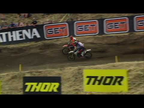 MX2 Race 1 passes compilation - MXGP of Czech Republic 2019