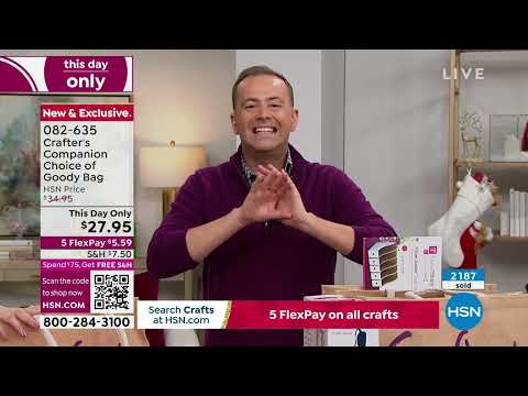 HSN | Crafter's Companion 15th Anniversary 11.15.2022 - 10 PM