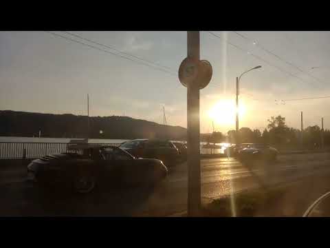 Straßenbahn Linie 4 (VBZ): Einfahrt der Endhaltestelle Bahnhof Tiefenbrunnen (20.07.2023) Teil 2