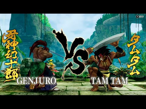 GENJURO -Vs- TAMTAM (Level 5) - STORY _ SAMURAI SHODOWN - I’m Genjuro.