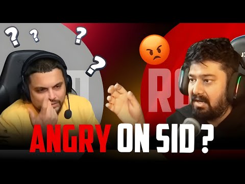 @ROCKYRDX ANGRY ON SID?