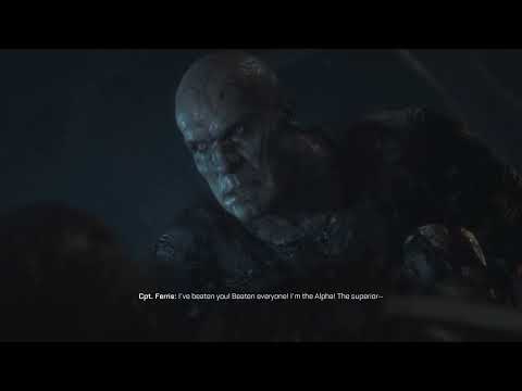 The Callisto Protocol - Chapter 8 Tower: Cpt Leon Ferris "The Alpha" Bossfight "Oh My God" Cutscene