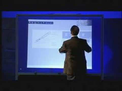 Microsoft presenta al CEO Summit 2008, TouchWall il “cugino” di Surface Microsoft presenta al CEO Summit 2008, TouchWall il “cugino” di Surface