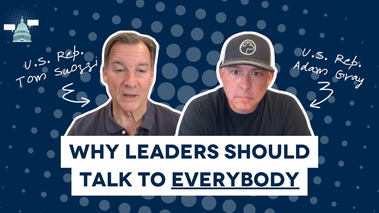Video: Gray and Suozzi: Only Democrats to flip Trump districts in 2024 credit outreach to independents and Republicans