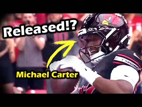 The Arizona Cardinals Have Released Michael Carter