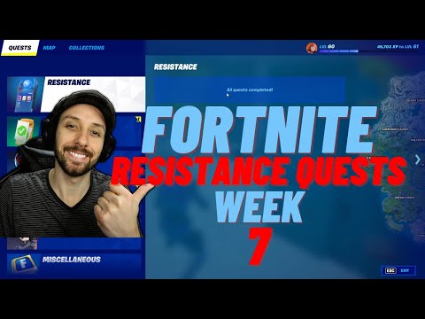 Fortnite Resistance Quests Week 7