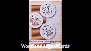 Woodland Animal Cards
