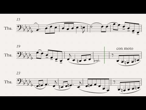 TMEA All-State Tuba Etude #2 2017-2018