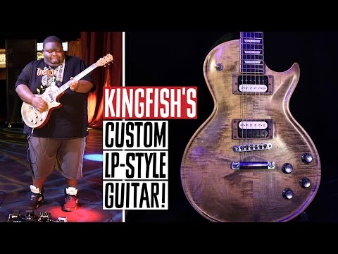 Kingfish's Custom Les Paul Built by Luthier Michael Chertoff