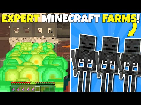 silentwisperer - 11 EXPERT LEVEL Minecraft Farms EVERY Survival World NEEDS! (Minecraft Bedrock Edition)