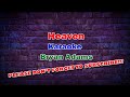 Heaven - Karaoke