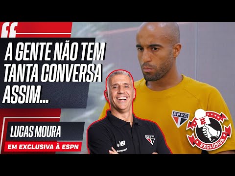 EXCLUSIVO! LUCAS MOURA ABRE O JOGO SOBRE RELAÇÃO COM CRESPO E SE APOSENTAR NO SÃO PAULO | ESPN