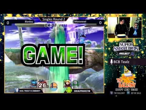 PM @ The Balcony 30- Winner's R2: Blanksy (Lucario) vs Moosewad (Peach)