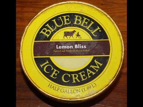 Blue Bell: Lemon Bliss Ice Cream Review