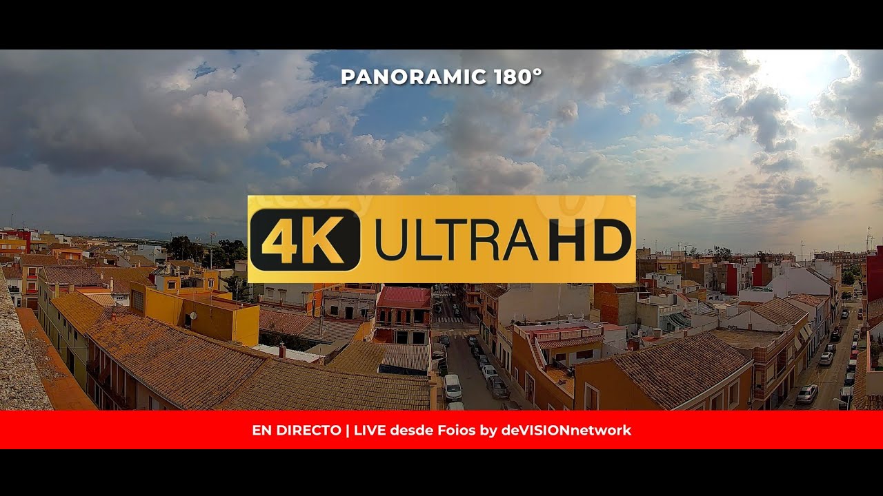 Live webcam view of Panoramic View over Foios
